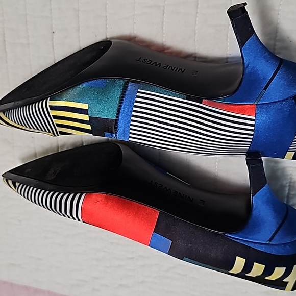 New, Nine West, Colorful Pumps, 9 - Picture 5 of 6